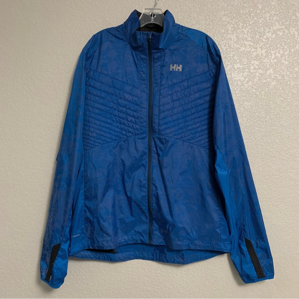 Helly Hansen Jacket Mens L  Pace Norviz Heat Lightweight Water Resistant Outdoor